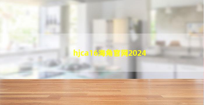 hjca16海角官网2024
